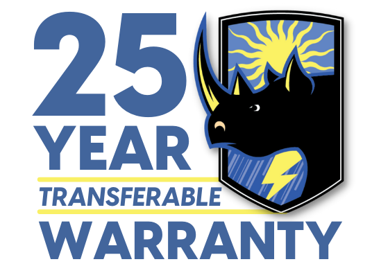 25 year transferable warranty