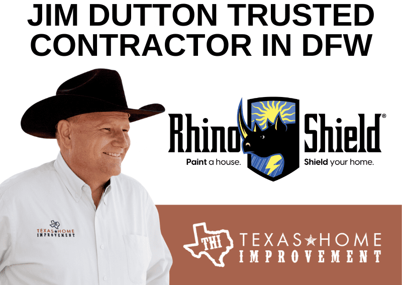 Rhino Shield is an approved, trusted contract on Texas Home Improvement show by Jim Dutton