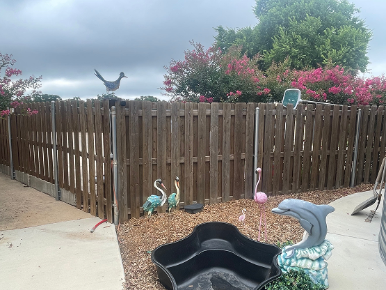 Before Side Fence -